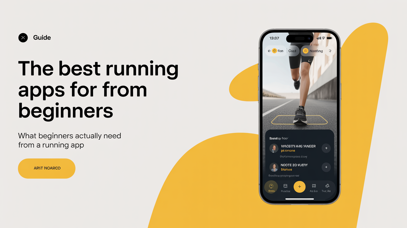 What Beginners Actually Need From a Running App